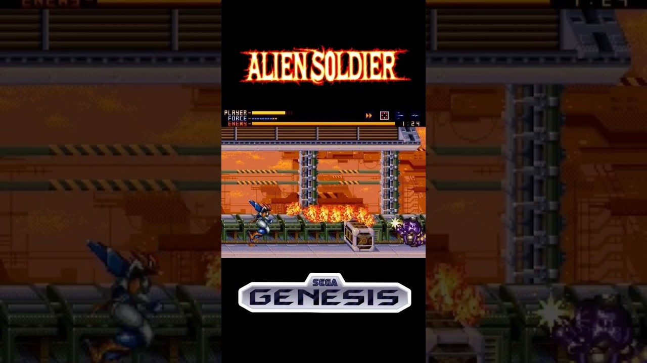 Alien Soldier Sega Megadrive Spiel Sehr Selten (Gebraucht) in Belp für