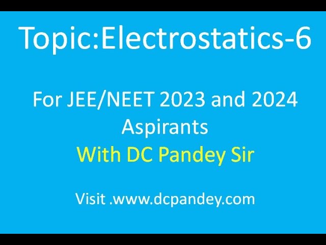 Electrostatics 6