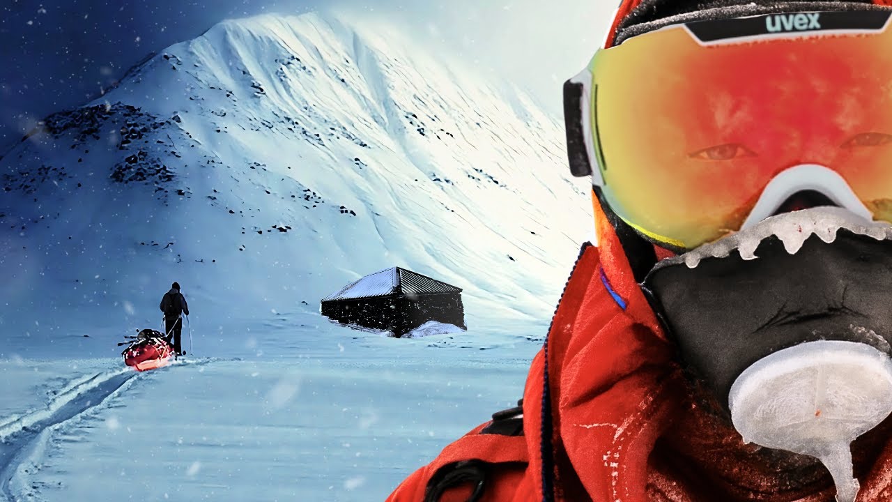 16-Days Solo Winter Camping in Swedish Lapland