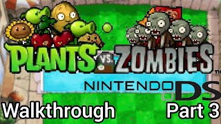 Plants vs Zombies - [DS] - [Walkthrough] - [Pool] - [Part 3]