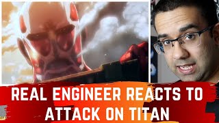 Real Engineer Reacts to Technology in Attack on Titan