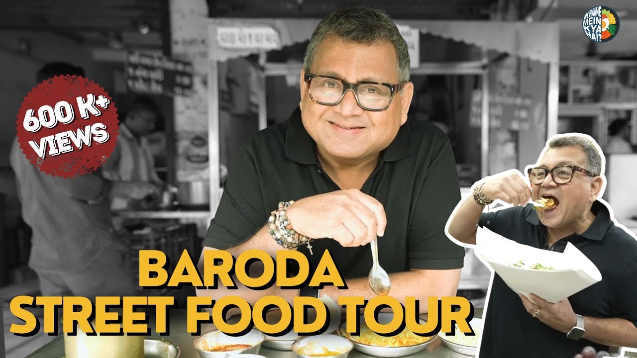 BARODA FAMOUS STREET FOOD TOUR FARSAN SEV USAL SAMOSA PENDA KUNAL