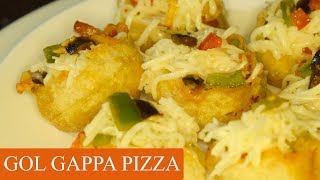 Golgappa Pizza | गोलगप्पा पीट्स | Chaat Recipe | Golgappa Recipe | Fusion Recipe