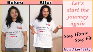 Lets start weight loss journey again|| stay home stay fit