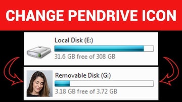 How to Change Pen-drive Icon into Your Image | Set your Photo on Pendrive Icon | Set Photo on USB