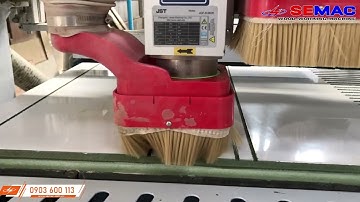 MÁY CNC 4 ĐẦU HÚT CHÂN KHÔNG  SM 1325 A4 | MÁY PHAY XẺ VÁN | MÁY CHẾ BIẾN GỖ SEMAC