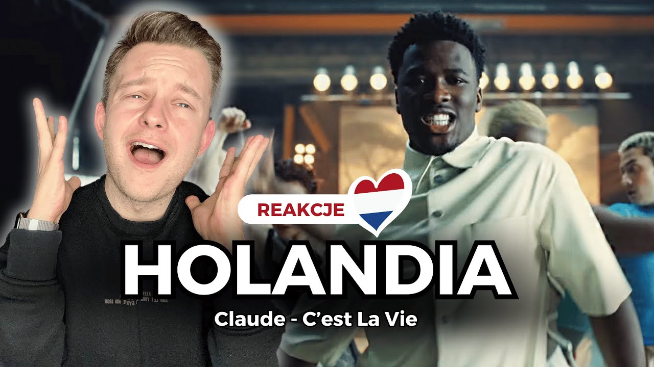 Claude - C'est La Vie | EUROWIZJA 2025 HOLANDIA 🇳🇱 | REAKCJE - YouTube