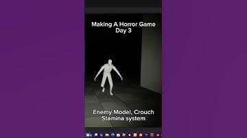 Day 3 Of Creating A Horror Game #gamedeveloper #horrorgame #indiegame
