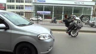 Xe Dream Bốc đầu Trên Phố Xe Dream Bốc đầu Trên Phố