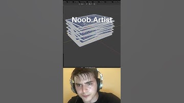Noob vs Pro artist: randomize card stack #blendertutorial #blender #blendercommunity #blender3d #b3d