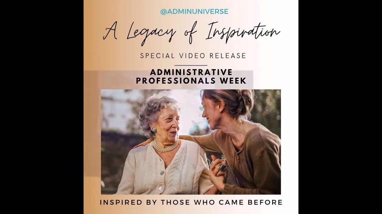 Administrative Professionals Day 2025 YouTube