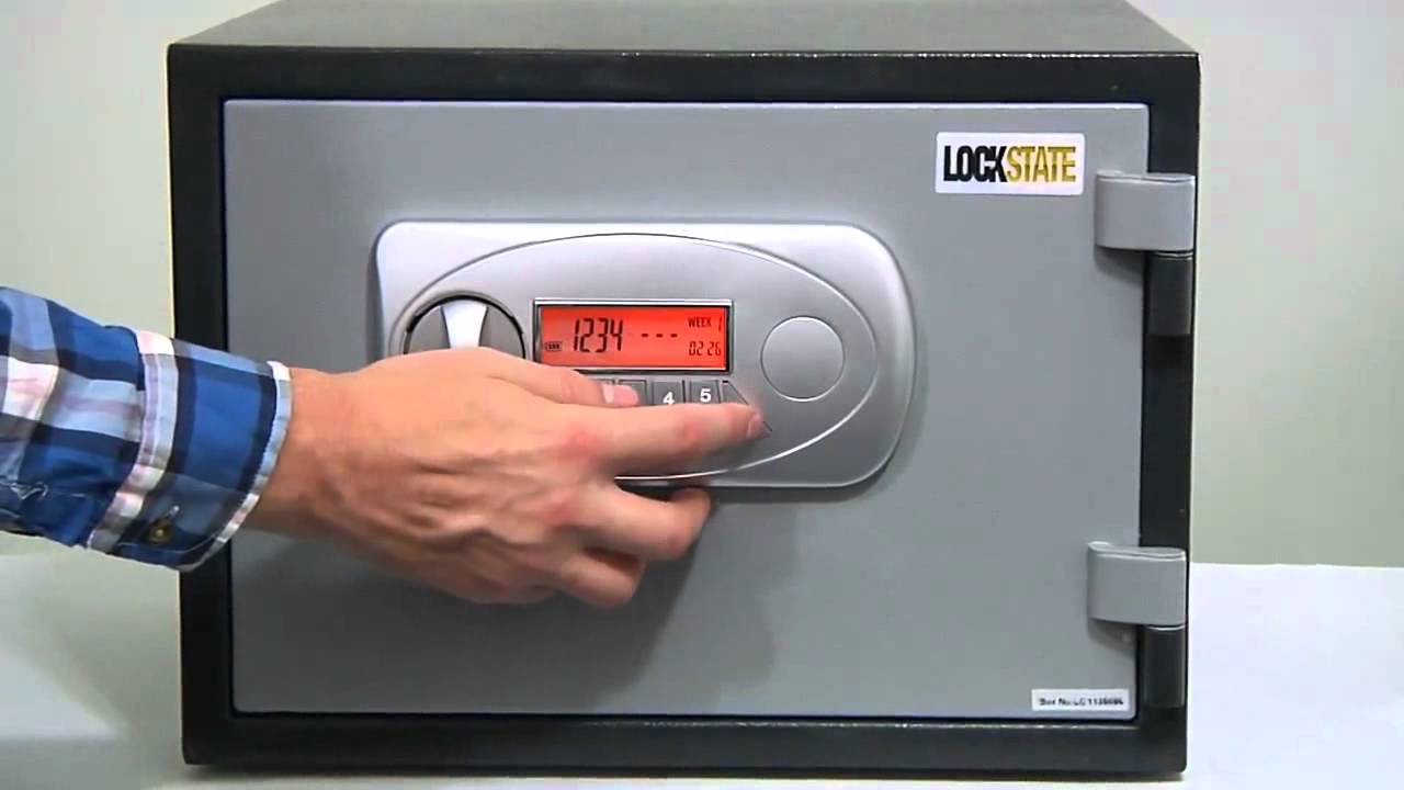 LockState LS30D FireProof Safe YouTube