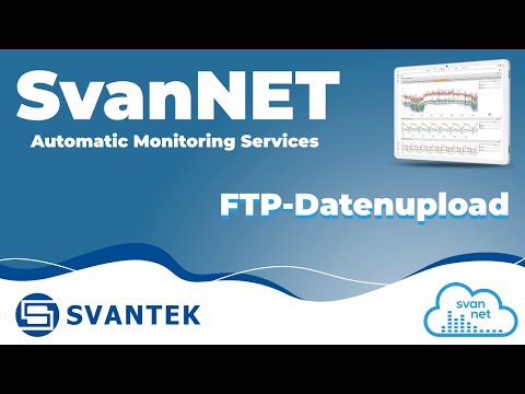 SVANTEK - SvanNET AMS – Datenupload auf eigene FTP-Server