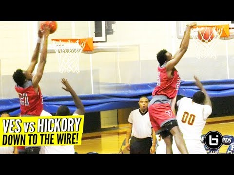 Saliou Diop CATCHES A BODY as VES-Hickory GO DOWN TO THE WIRE at Crown Town Classic!