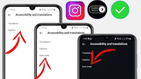 How To Fix Dark Mode Not Showing On Instagram Setting (After New Update)...