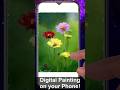 Digital realistic painting Buttercups #3 #Paintology app #shorts #shortvideo #drawing #painting #art