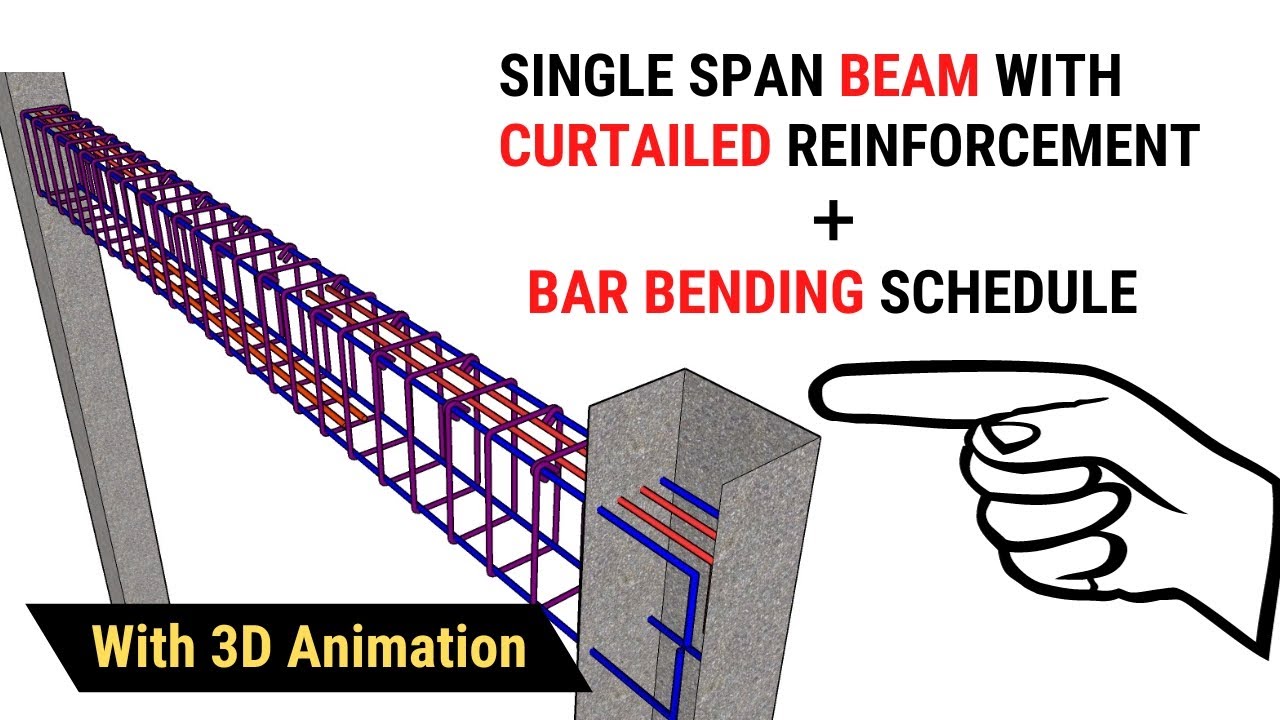 Bar Bending Schedule Of A Beam BBS Of Single Span Beam With 3d bar-bending-schedule-of-a-beam-bbs-of-single-span-beam-with-3d