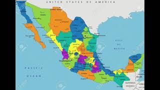 mapa de Mexico
