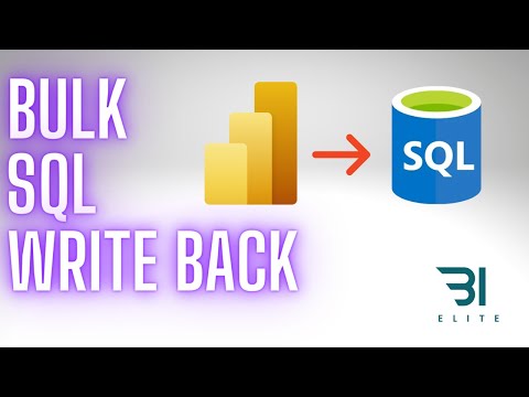 BULK Write Back to SQL from Power BI