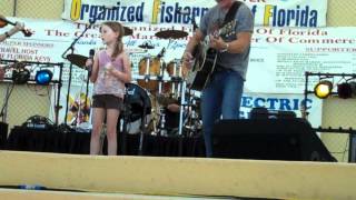 Video thumbnail of "Hannah singing Forever with Amber Leigh"