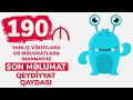 190 manatla bagli son xeber qeydiyyat OZUNET