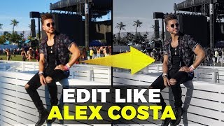 HOW TO EDIT PHOTOS LIKE ALEX COSTA | @AlexCosta Instagram Editing Tutorial screenshot 5