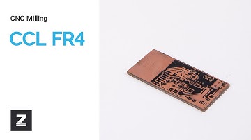 CNC milling: CCL FR4 | ZMorph