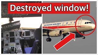Information Sichuan Airlines broken window - Mentour explains Guide