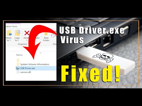 Get Rid of Usb Driver Virus and clean your PC and your Flash Drive