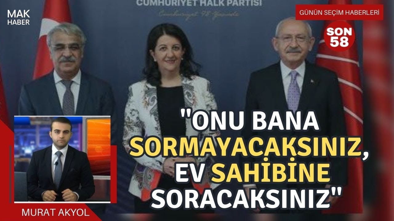 ⁣Seçim Haberleri 58: Kılıçdaroğlu'ndan HDP Çıkışı:Onu bana sormayacaksınız. AK Parti O İsmi Geti