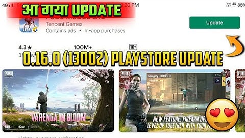 538MB Pubg Mobile Lite 0.16.0 Global PlayStore Update Launched || Pubgm Lite 0.16.0 Update Is Out |
