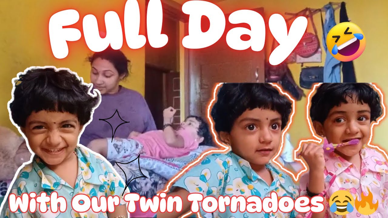 After a Long Time…A Day in Apoorva’s Life with Our Twins ❤️ #apoorvashravanvlogs 