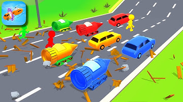 Shape Shifting 🏃‍♂️🚁🚗Max level Gameplay Walkthrough Part - 21 (iOS,Android) All levels