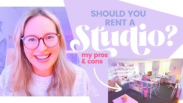 🤷‍♀️ Should you Rent a Studio? PROS & CONS | My Experience Moving From Home Office to Studio Space