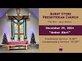 BSPC Traditional Service 8:30AM 12/29/24