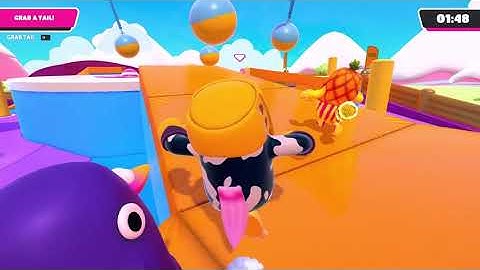 i saw a hacker in fall guys (he lost!)