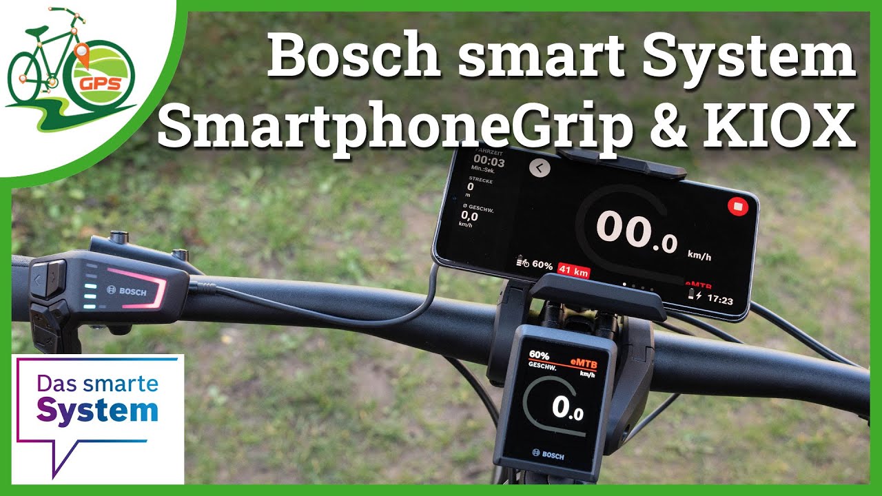 Bosch Kiox300 / Kiox 500 / SmartphoneGrip Ahead-Mount Display Holder