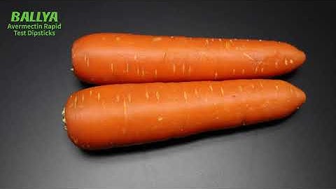BALLYA Avermectin Test - Detection of Avermectin in Carrot - BALLYA