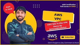 AWS Tutorials -107 -  Site to Site VPN in AWS - Virtual Private Gateway - Demo by @NetworkEvolution screenshot 4