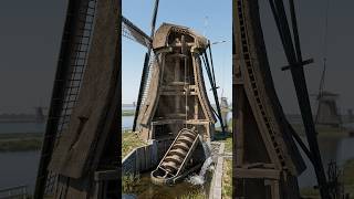 The Genius Engineering of the Dutch Windmill System #engineering  #megaprojects