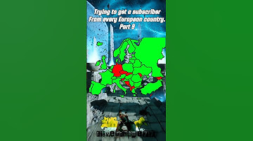 Trying to get a subscriber from every European country. Part 9 #маппинг #mapping #geography #maps