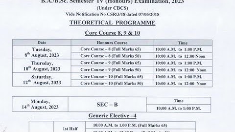 CU এক্ষুনি পরীক্ষার নোটিস দিলো 😍 || আগস্টেই পরীক্ষা 💥💥 || cu even sem exam routine 2023 || cu 2023