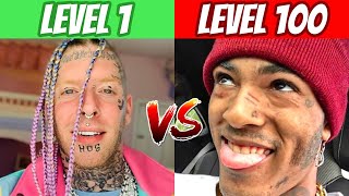 Ranking RAPPERS From Level 1 To Level 100! (2022 FAN CHOICES)