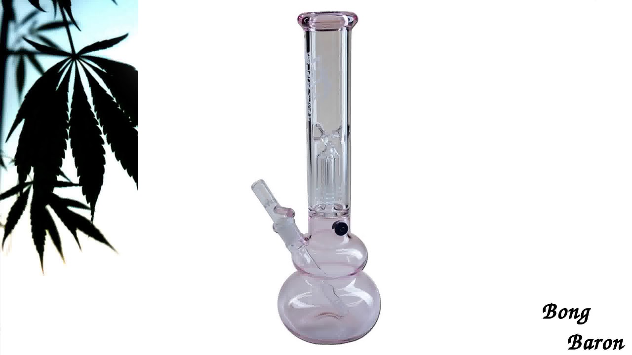 Black Leaf - 3-arm Perc Bong with One-Hitter