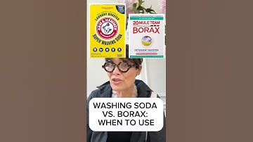 #washingsoda vs. #borax which one should you use? #laundrytips
