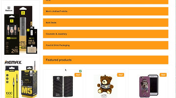 xcart 5 new module: load categories and items on home page