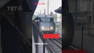 鹿児島本線/特急きらめき1号博多行入線/門司港駅5番のりば