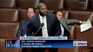 Rep. Donalds Floor Speech in Support of The Spending Reduction & Border Security Act 9.29.23