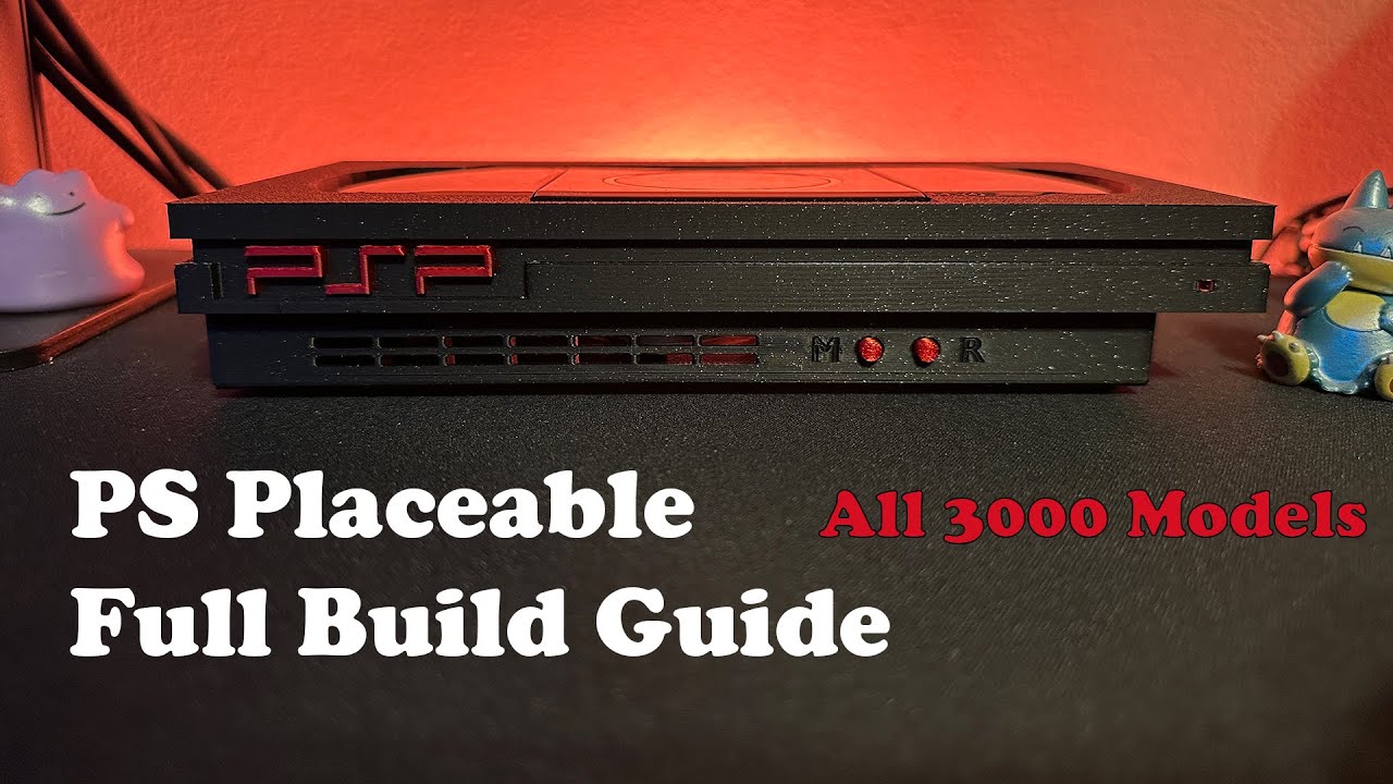 Full Build Guide PS Placeable: PSP 3000 models - YouTube