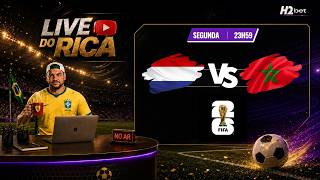 Live do Rica - Holanda x Marrocos